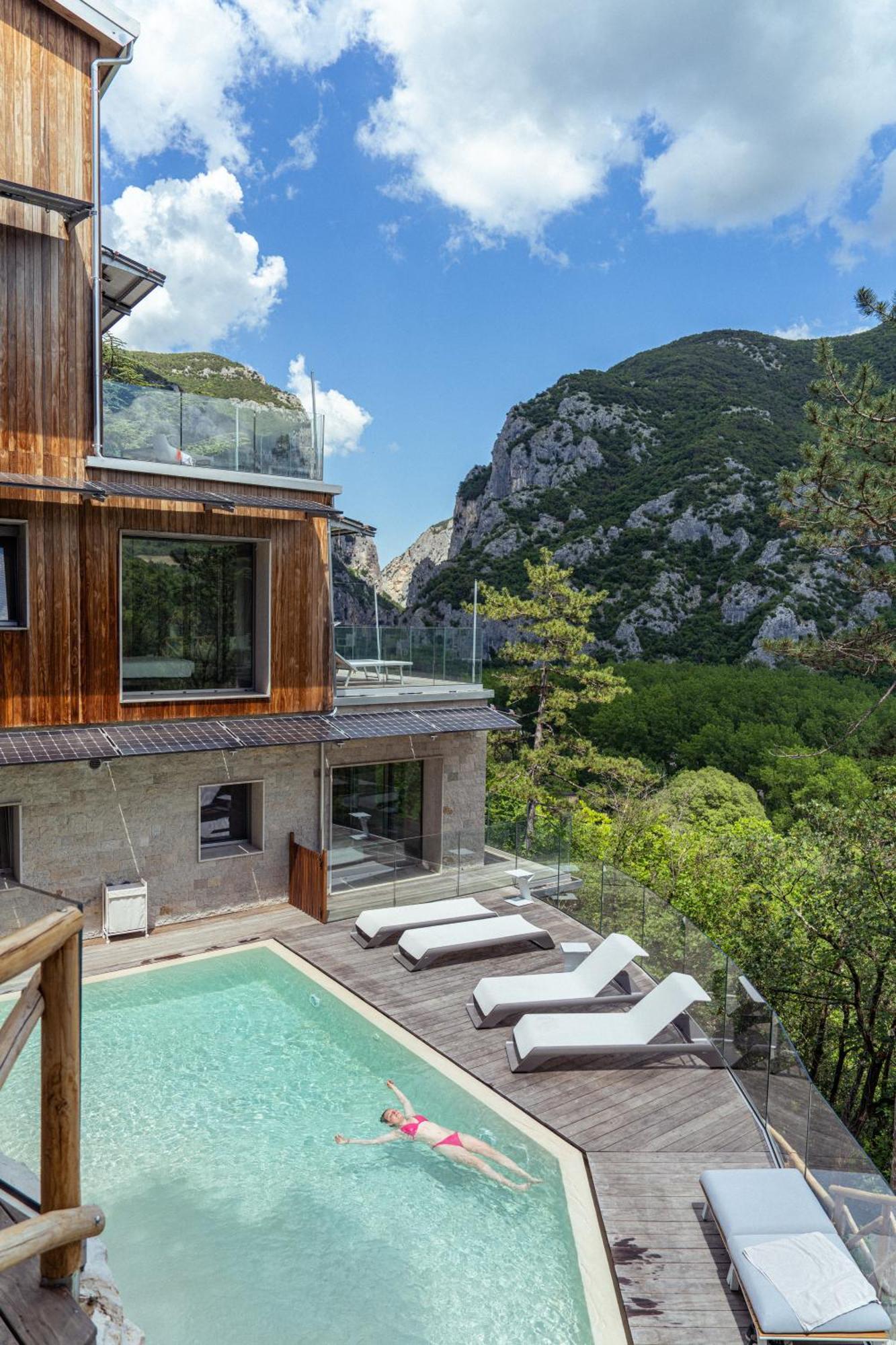 La Forestale Luxury Ecolodge Piano Terra- Appt Acqualagna Exterior photo