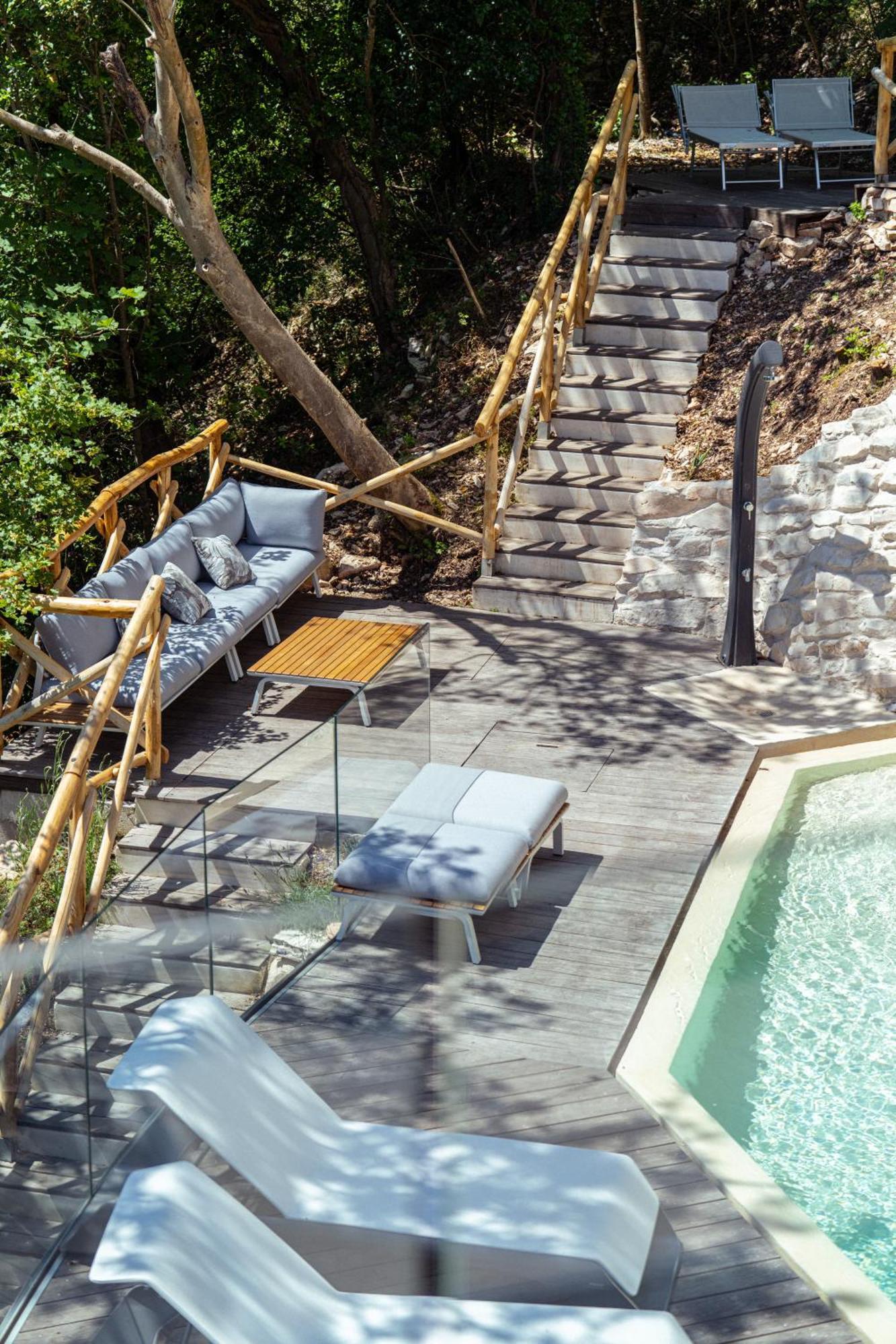 La Forestale Luxury Ecolodge Piano Terra- Appt Acqualagna Exterior photo