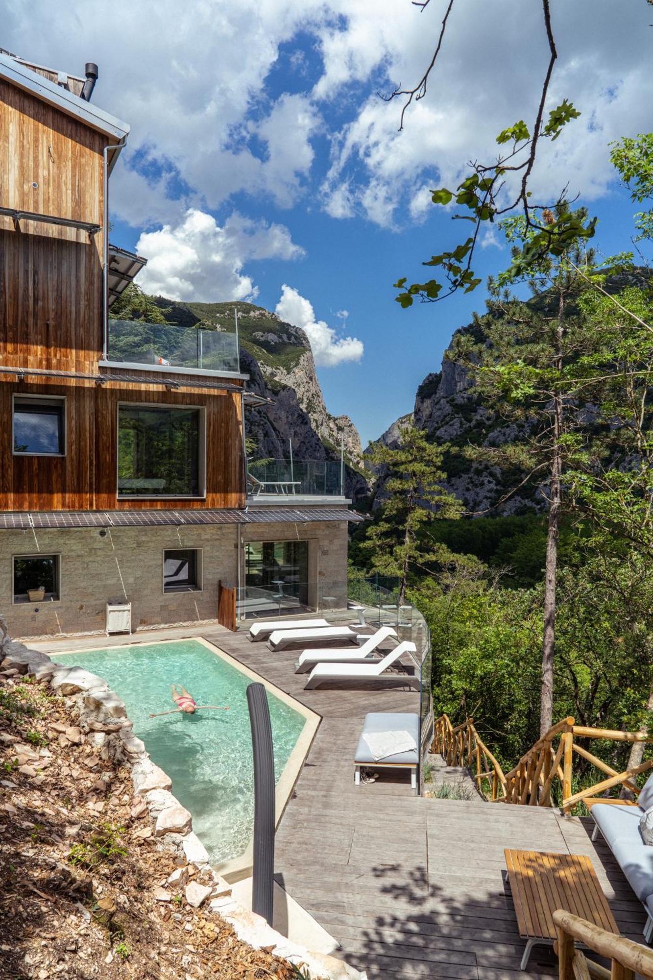La Forestale Luxury Ecolodge Piano Terra- Appt Acqualagna Exterior photo
