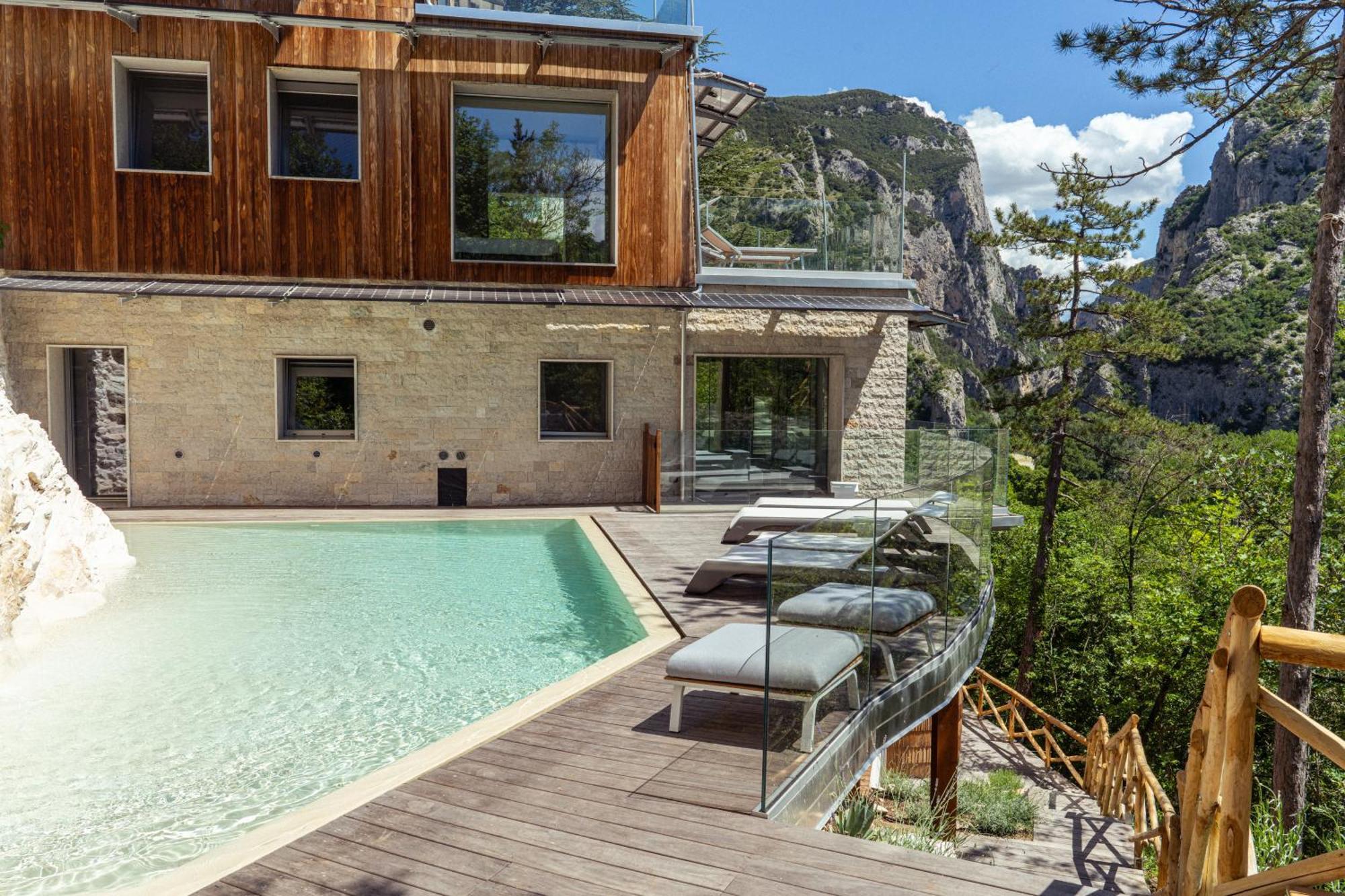 La Forestale Luxury Ecolodge Piano Terra- Appt Acqualagna Exterior photo